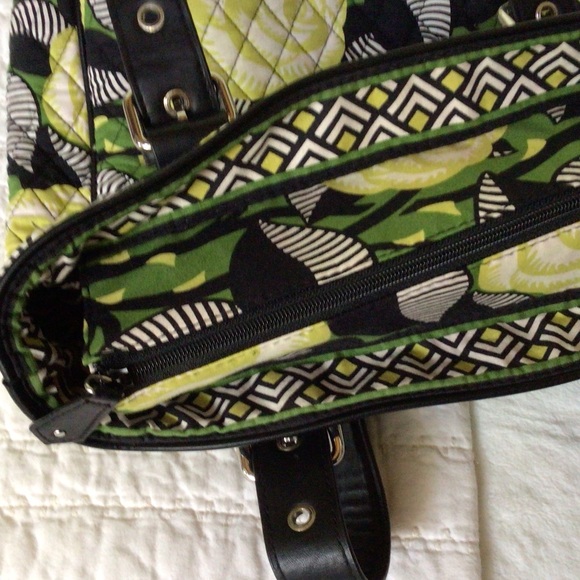 Buckle Tote La Neon Rose Black $98 - Picture 8 of 12